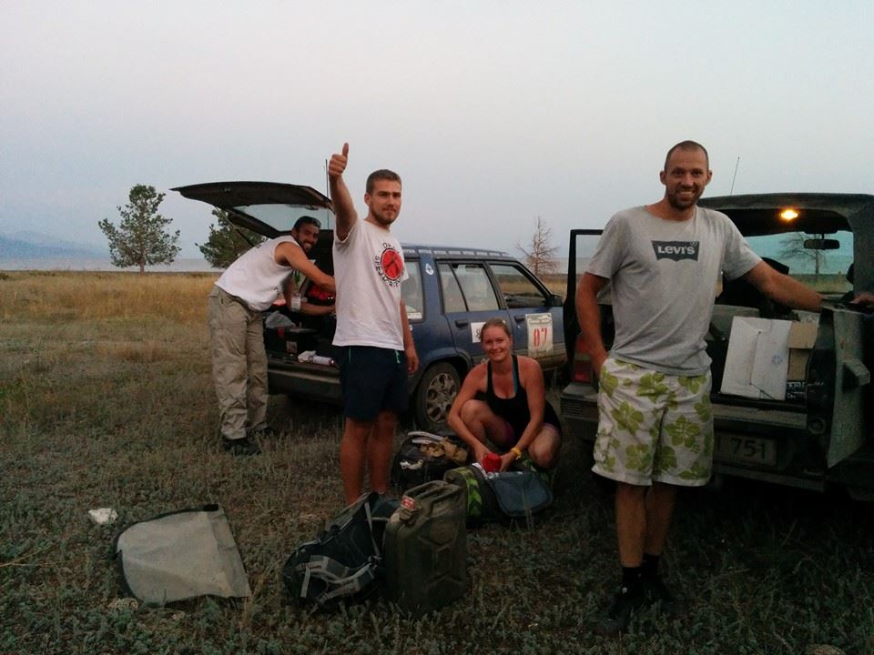 Camping at Lake Sevan