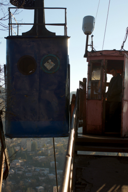 Chiatura's ancient cable cars