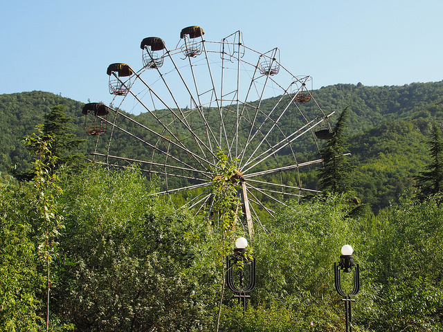 driving to armenia