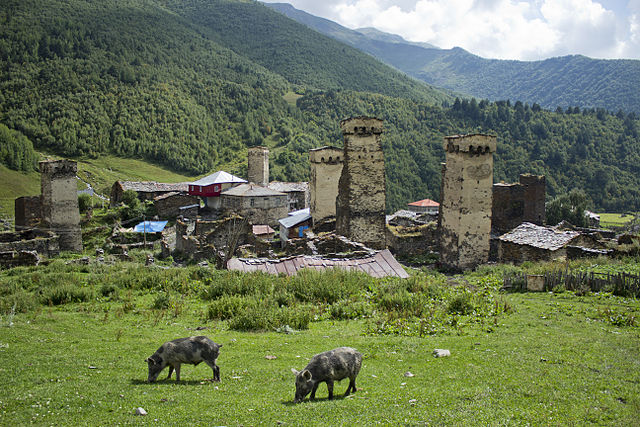 ushguli highest village in europe