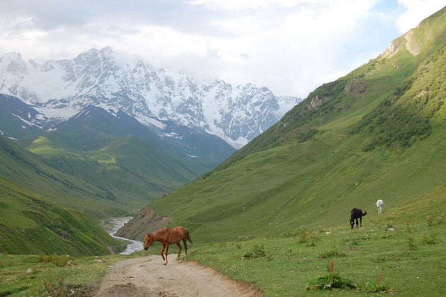 ushguli highest village in europe