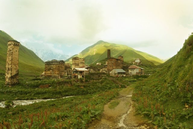 ushguli highest village in europe