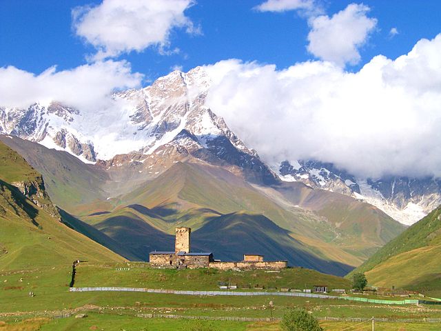 ushguli highest village in europe