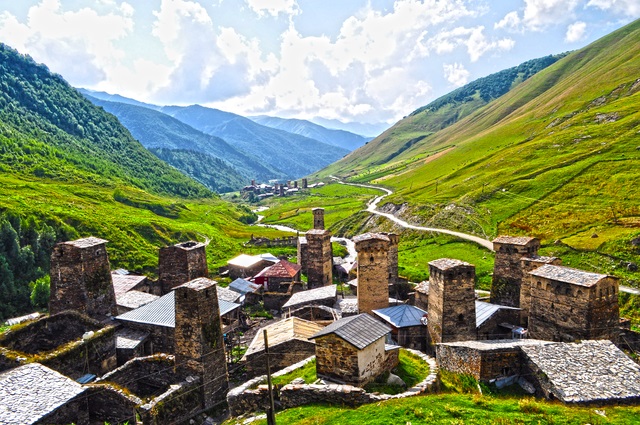 ushguli highest village in europe